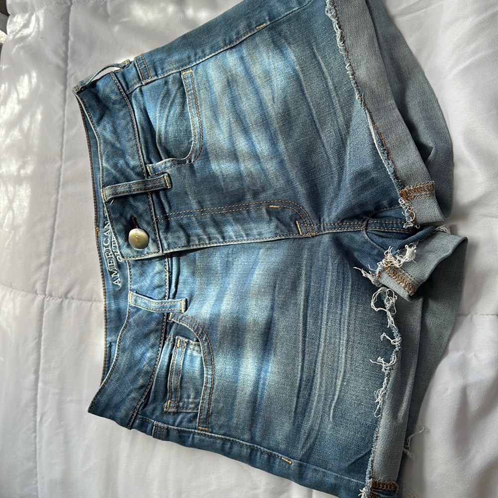 American eagle women jean shorts